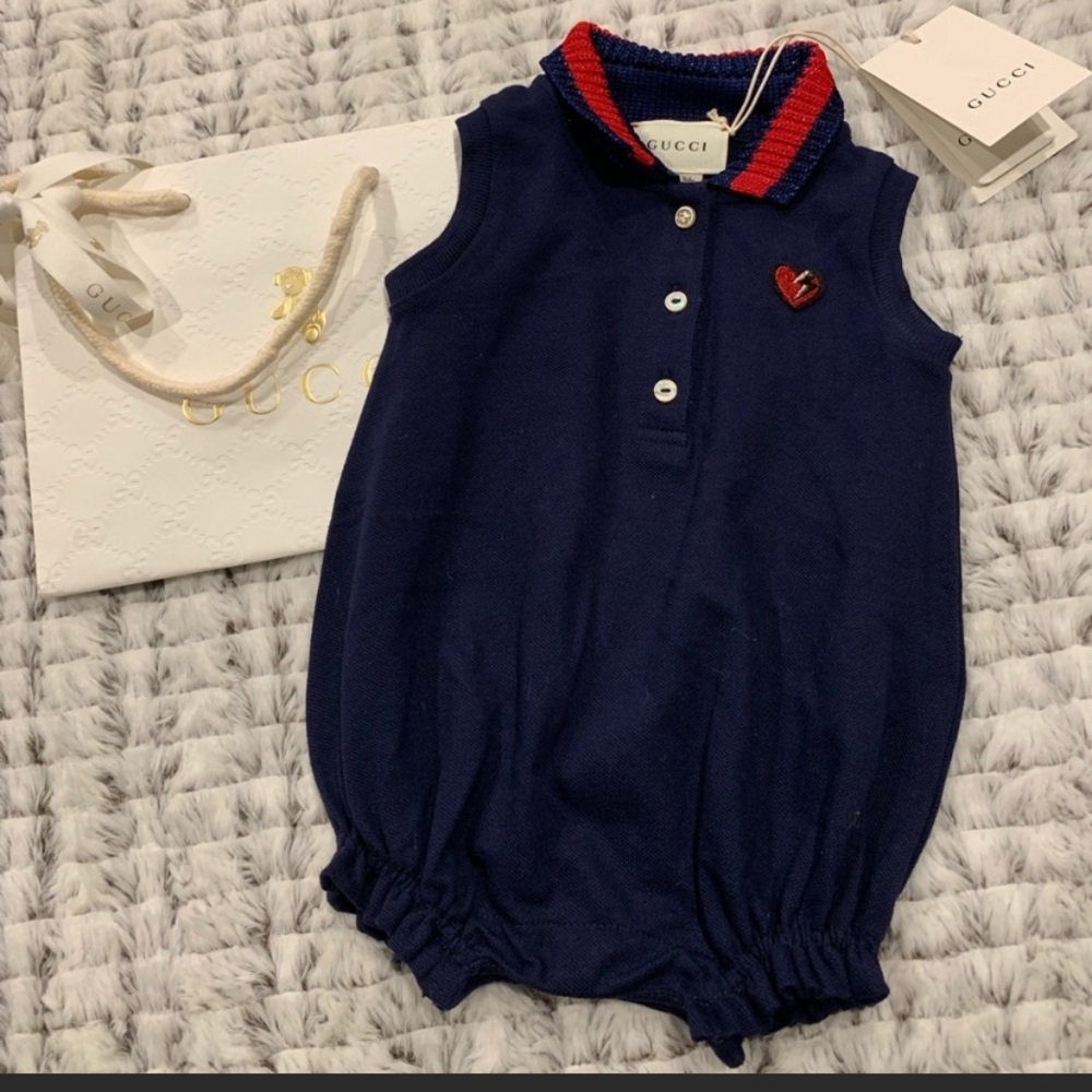 Gucci Infant Onesie  (Size 0-3 months)